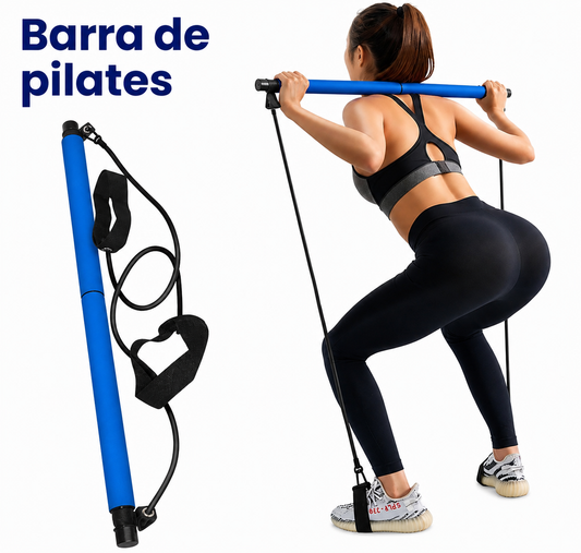 Novafit ® - Barra de pilates para entrenamiento en casa